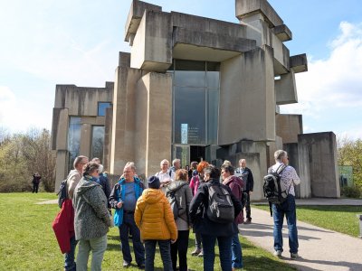 Ziel bei der Wotrubakirche
